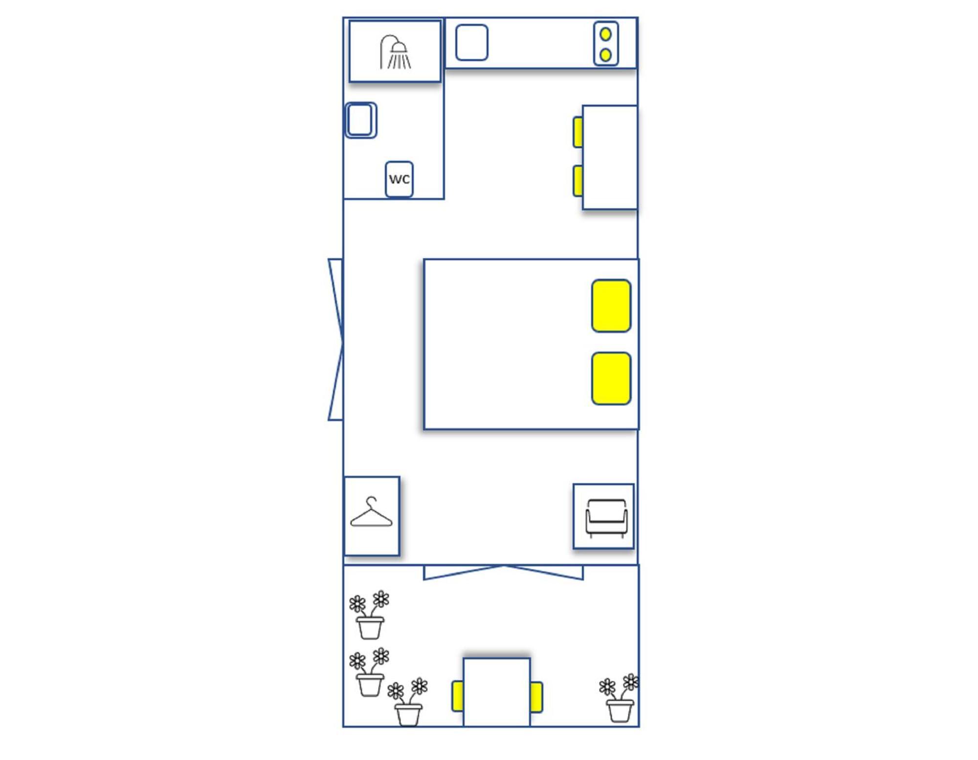 Apartments Garden House Podgora Ruang foto